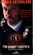 The Puppet Masters - Mexican VHS movie cover (xs thumbnail)
