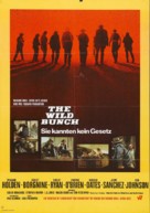 The Wild Bunch - German Movie Poster (xs thumbnail)