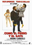 Cane e gatto - Spanish Movie Poster (xs thumbnail)