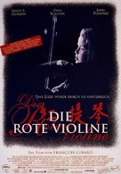 The Red Violin - German Movie Poster (xs thumbnail)