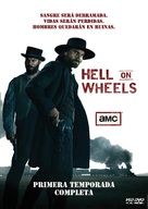 &quot;Hell on Wheels&quot; - Spanish DVD movie cover (xs thumbnail)