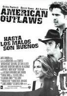 American Outlaws - Spanish Movie Poster (xs thumbnail)