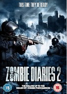 World of the Dead: The Zombie Diaries - British DVD movie cover (xs thumbnail)
