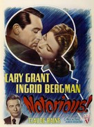 Notorious - Belgian Movie Poster (xs thumbnail)