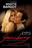 Gainsbourg (Vie h&eacute;ro&iuml;que) - Brazilian Movie Poster (xs thumbnail)