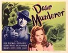 Dear Murderer - Movie Poster (xs thumbnail)