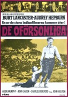 The Unforgiven - Swedish Movie Poster (xs thumbnail)