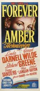 Forever Amber - Australian Movie Poster (xs thumbnail)