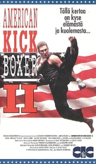 American Kickboxer 2 - Finnish VHS movie cover (xs thumbnail)