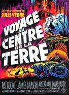 Journey to the Center of the Earth - French Movie Poster (xs thumbnail)