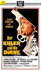 Hard Contract - German VHS movie cover (xs thumbnail)