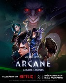 &quot;Arcane: League of Legends&quot; - French Movie Poster (xs thumbnail)