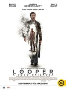 Looper - Hungarian Movie Poster (xs thumbnail)