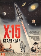 X-15 - Danish Movie Poster (xs thumbnail)