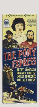 The Pony Express - Australian Movie Poster (xs thumbnail)