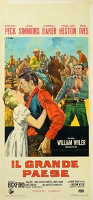 The Big Country - Italian Movie Poster (xs thumbnail)
