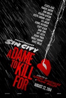 Sin City: A Dame to Kill For - Advance movie poster (xs thumbnail)
