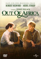 Out of Africa - Canadian DVD movie cover (xs thumbnail)