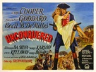 Unconquered - British Movie Poster (xs thumbnail)
