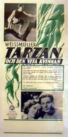 Tarzan and His Mate - Swedish Movie Poster (xs thumbnail)