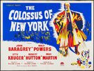 The Colossus of New York - British Movie Poster (xs thumbnail)
