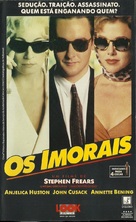 The Grifters - Brazilian VHS movie cover (xs thumbnail)