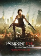 Resident Evil: The Final Chapter - Indian Movie Poster (xs thumbnail)