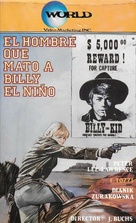 El hombre que mat&oacute; a Billy el Ni&ntilde;o - VHS movie cover (xs thumbnail)