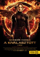 The Hunger Games: Mockingjay - Part 1 - Hungarian Movie Poster (xs thumbnail)