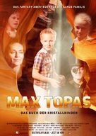 Max Topas - Das Buch der Kristallkinder - German Movie Poster (xs thumbnail)