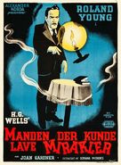 The Man Who Could Work Miracles - Danish Movie Poster (xs thumbnail)