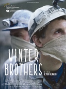 Vinterbr&oslash;dre - French Movie Poster (xs thumbnail)
