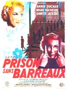 Prison sans barreaux - French Movie Poster (xs thumbnail)