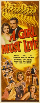 A Girl Must Live - Movie Poster (xs thumbnail)