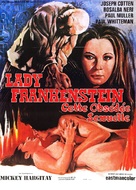 La figlia di Frankenstein - French Movie Poster (xs thumbnail)