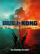 Godzilla vs. Kong - French Movie Poster (xs thumbnail)
