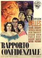 Mr. Arkadin - Italian Movie Poster (xs thumbnail)