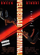 Terminal Velocity - Spanish Movie Poster (xs thumbnail)