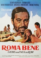 Roma bene - German Movie Poster (xs thumbnail)