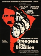 The Boys from Brazil - Danish Movie Poster (xs thumbnail)