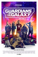 Guardians of the Galaxy Vol. 3 - Danish Movie Poster (xs thumbnail)