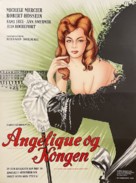 Ang&eacute;lique et le roy - Danish Movie Poster (xs thumbnail)