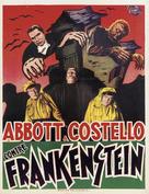 Bud Abbott Lou Costello Meet Frankenstein - Belgian Movie Poster (xs thumbnail)