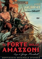 The Guns of Fort Petticoat - Italian DVD movie cover (xs thumbnail)