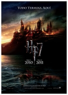 Harry Potter and the Deathly Hallows - Part 1 - Colombian Movie Poster (xs thumbnail)