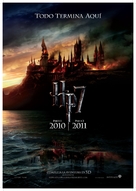 Harry Potter and the Deathly Hallows: Part I - Colombian Movie Poster (xs thumbnail)