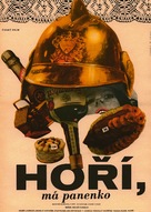 Hor&iacute;, m&aacute; panenko - Czech Movie Poster (xs thumbnail)