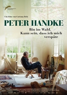 Peter Handk: Bin im Wald. Kann sein, dass ich mich versp&auml;te... - German Movie Poster (xs thumbnail)