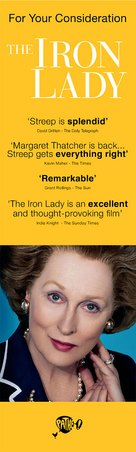 The Iron Lady - For your consideration movie poster (xs thumbnail)