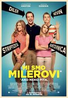 We&#039;re the Millers - Serbian Movie Poster (xs thumbnail)
